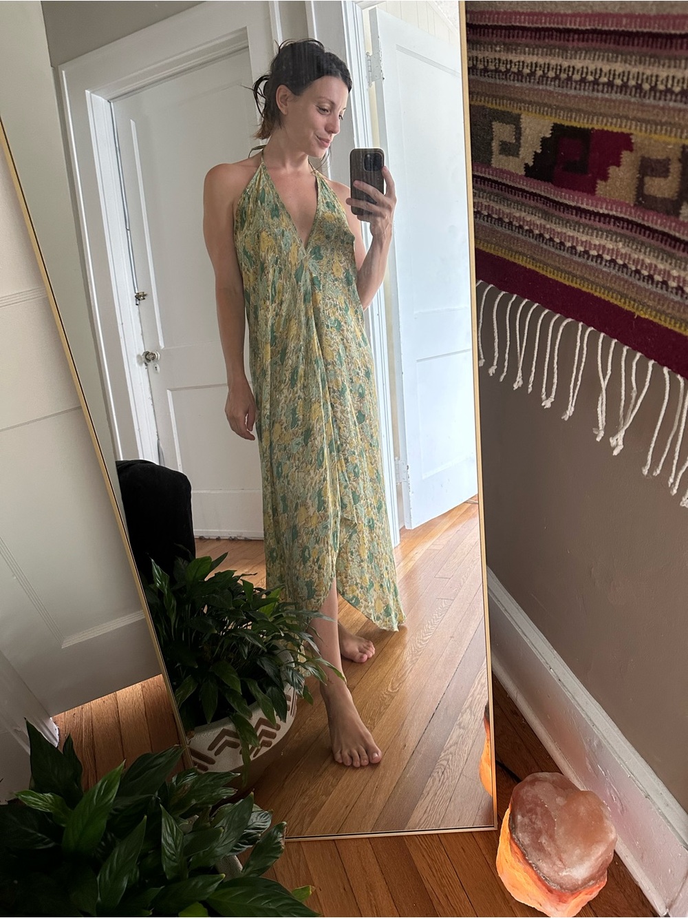 Sunchild raw silk dress